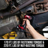 Unleash the Fury: Red & Black Pwr Core Brushless Impact Wrench! - Estalios