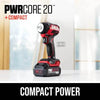 Unleash the Fury: Red & Black Pwr Core Brushless Impact Wrench! - Estalios