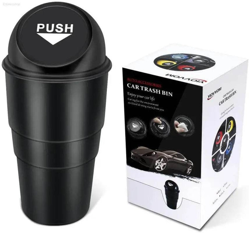 Compact Mini Car Trash Bin for Easy Disposal - Estalios