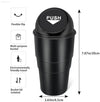 Compact Mini Car Trash Bin for Easy Disposal - Estalios