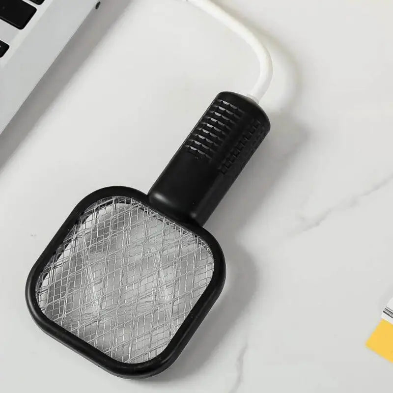 Compact USB Electric Mosquito Killer - 5-Layer Security Net Fly Swatter for Home & Camping - Estalios
