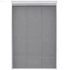 Cool Gray White Blinds: Window Screen Wonders Await! Gray Pleated Window Shade: Elevate your Space with Style and Functionality Transform your Home - Estalios