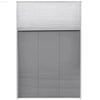 Cool Gray White Blinds: Window Screen Wonders Await! Gray Pleated Window Shade: Elevate your Space with Style and Functionality Transform your Home - Estalios