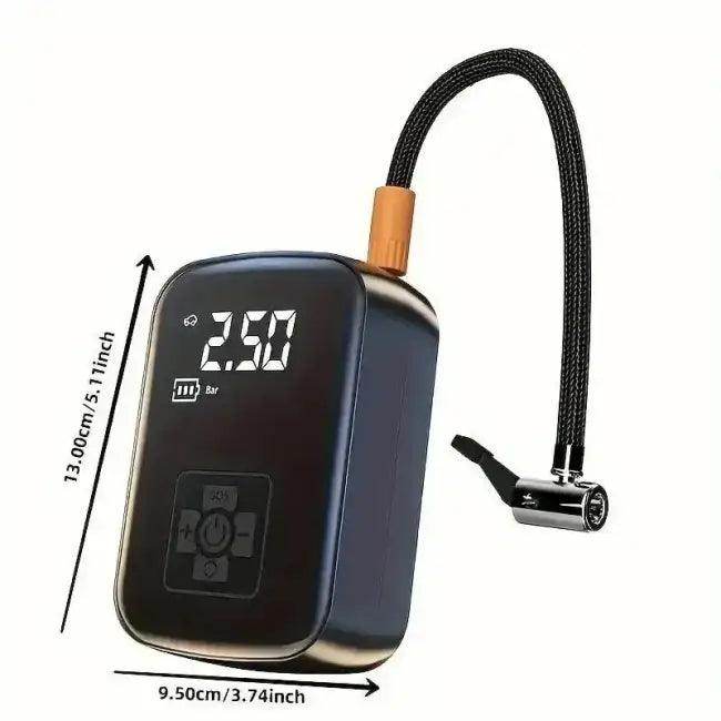 Cordless Car Air Pump with Digital Display for Easy Inflation - Estalios