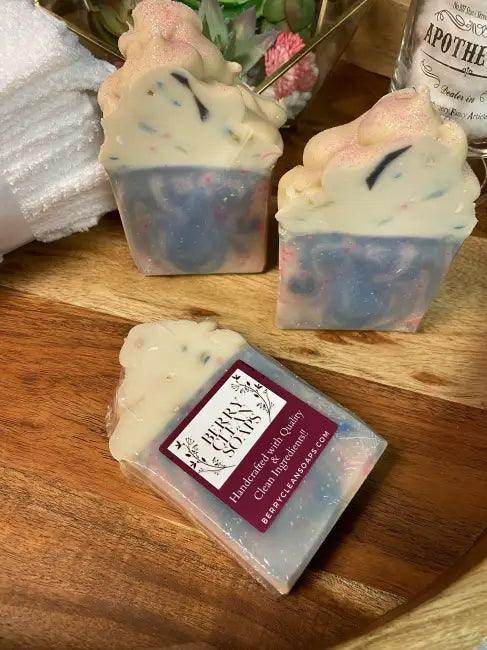 Cotton Candy Scented Cupcake-Shaped Artisan Soap Delight - Estalios