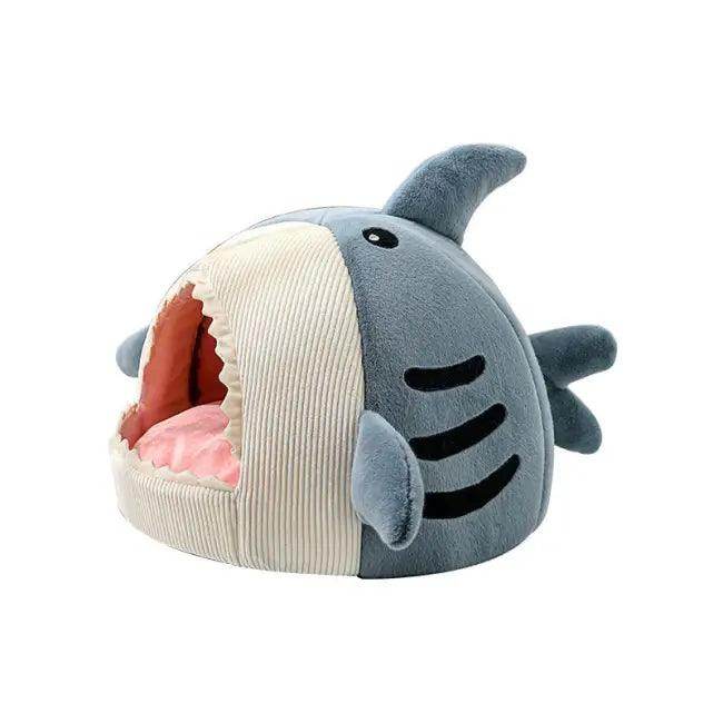 Cozy Shark Pet Bed for Ultimate Deep Sleep Comfort - Estalios