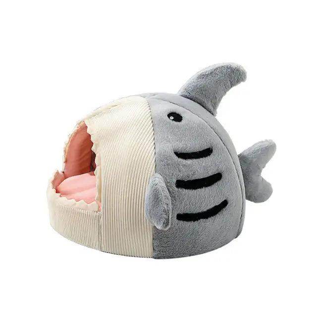 Cozy Shark Pet Bed for Ultimate Deep Sleep Comfort - Estalios