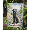 Curly-Coated Retriever Garden Flag for Vibrant Outdoor Decor - Estalios