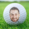 Custom Photo Golf Ball - Gift For Dad, Golfer, Grandpa - Estalios