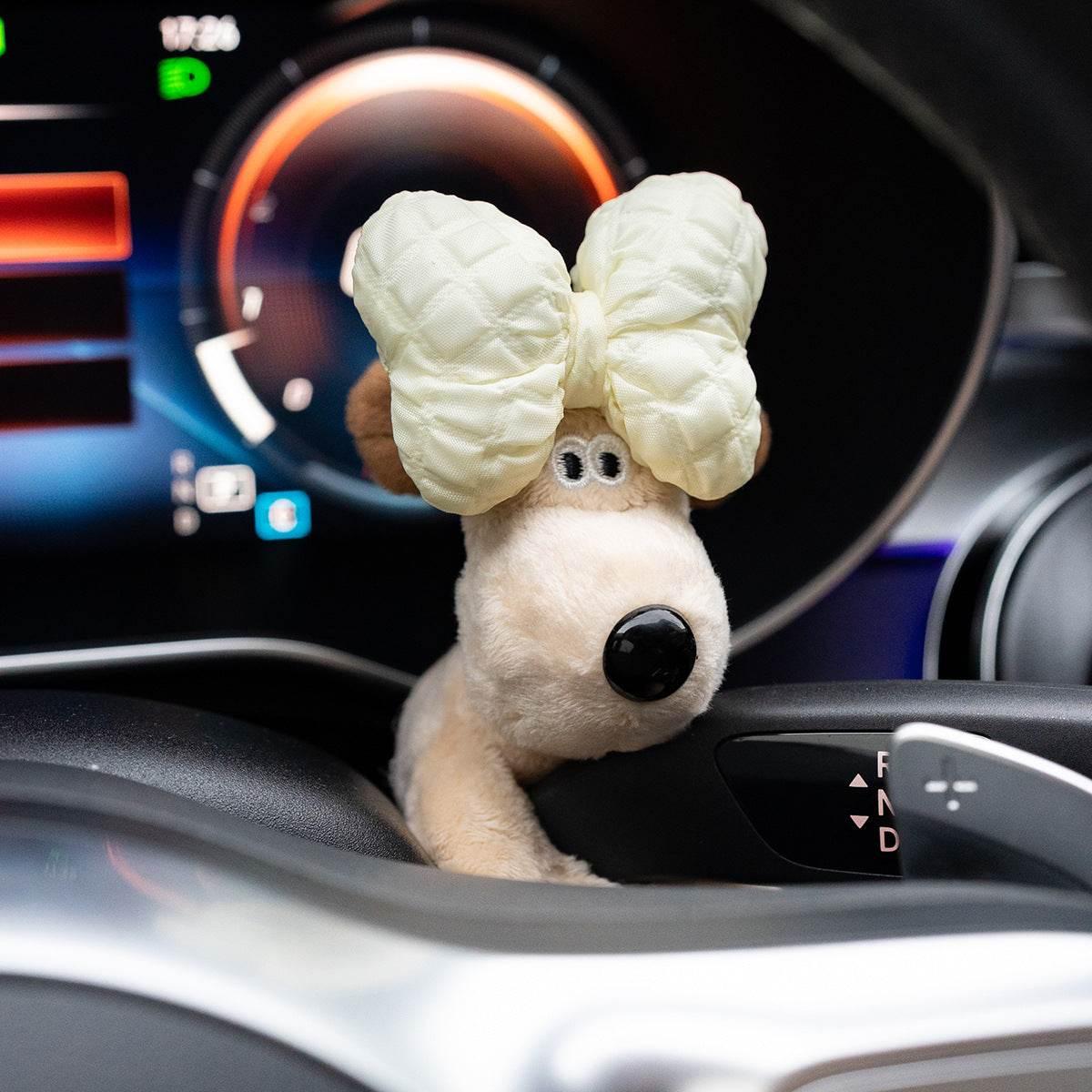 Cute Dog Plush Doll for Sentimental Car Interior Decoration - Estalios