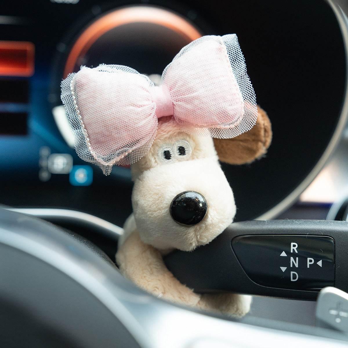 Cute Dog Plush Doll for Sentimental Car Interior Decoration - Estalios