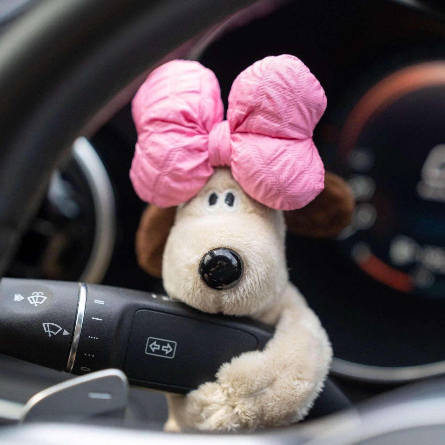 Cute Dog Plush Doll for Sentimental Car Interior Decoration - Estalios