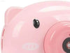 Pink pig-shaped bubble blower.