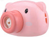 Pink pig bubble machine.