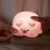 Cute Pink Piggy Night Light USB Rechargeable LED Lamp - Estalios