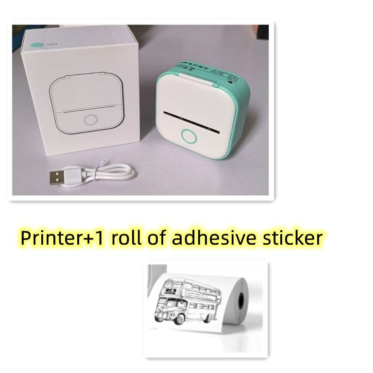 Portable Mini Thermal Label Printer for Home and School - Estalios