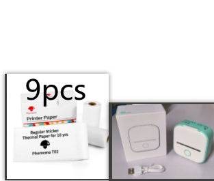 Portable Mini Thermal Label Printer for Home and School - Estalios
