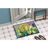 Daffodils in Watercolor Doormat for Stylish Entryways - Estalios