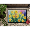 Daffodils in Watercolor Doormat for Stylish Entryways - Estalios