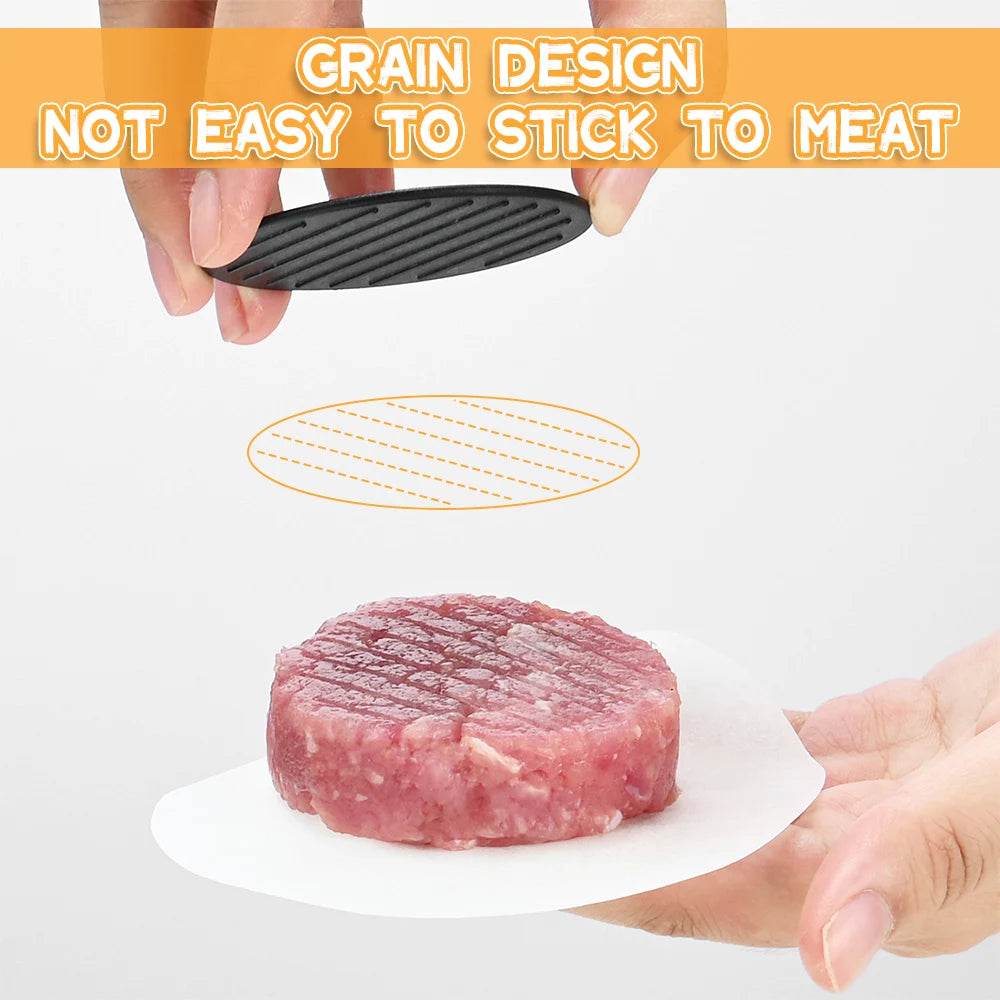 Hamburger Meat Press Maker Non-Stick Burger Patty Mould - Estalios
