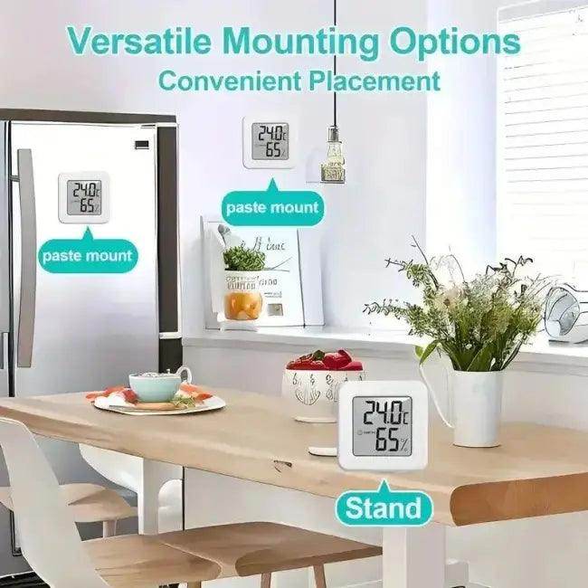 Digital Humidity and Temperature Monitor for Indoor Comfort - Estalios