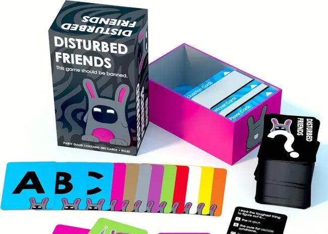 Disturbed Friends Party Game Box Unleash Crazy Fun Tonight - Estalios