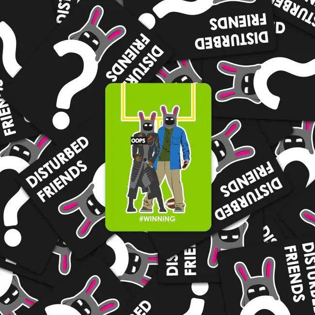 Disturbed Friends Party Game Box Unleash Crazy Fun Tonight - Estalios
