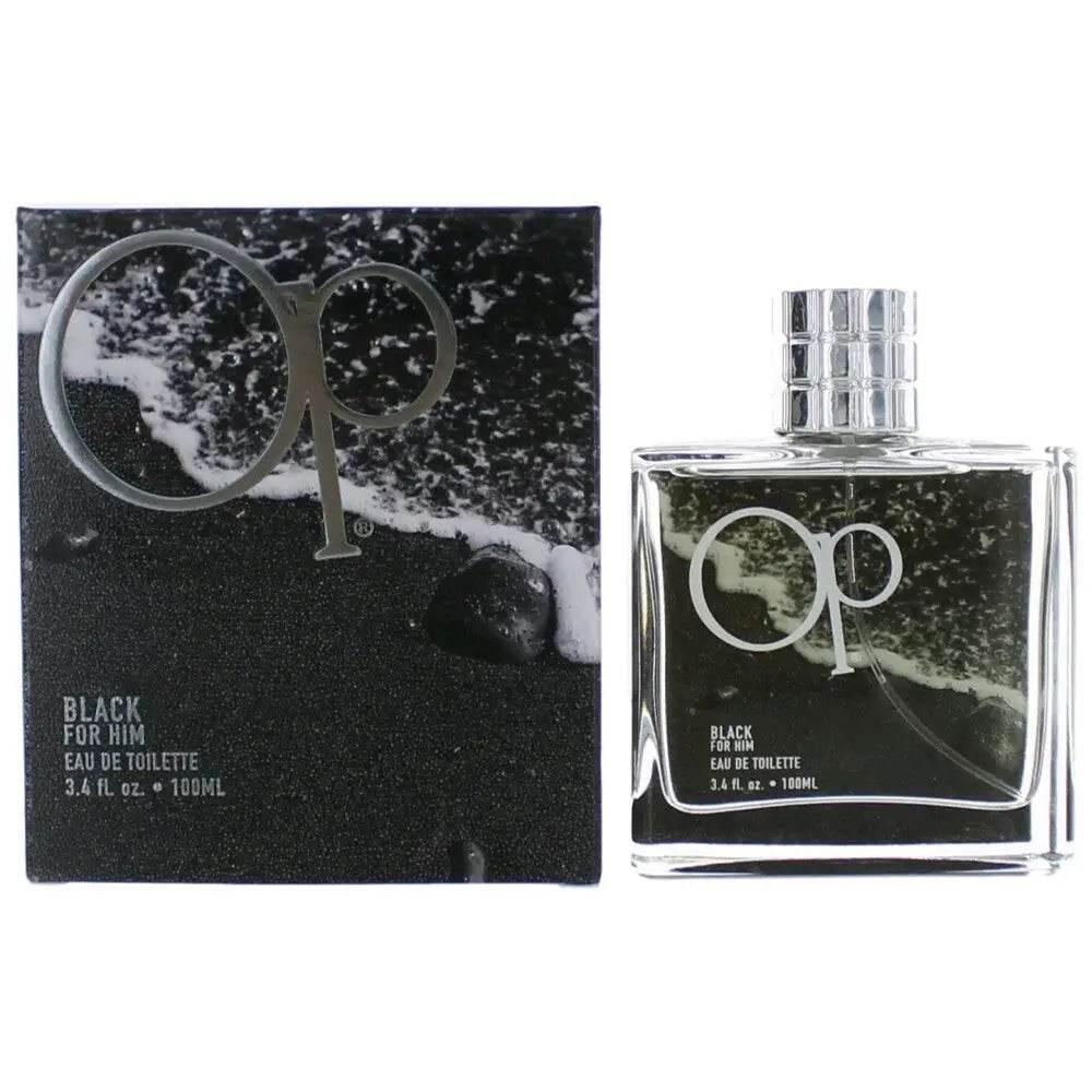 OP Black For Him by Ocean Pacific, Fresh Fragrance 3.4 oz - Estalios