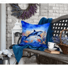 Dive Into Patio Paradise with Dolphin Wicker Patio Furniture! Escape to your Personal Oasis with our Wicker Patio Furniture Set, Complete with Charming Dolphin-themed Pillows - Estalios