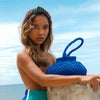 π Divine Elegance β NAGA Macrame Bucket Bag | Perfect for Stylish Outings - Blue / Cotton Macrame / One size