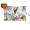 Dog Chef Cutting Board: Unleash your Inner Pup-casso! **product Description:** Bring Culinary Canine Charm to your Kitchen - Estalios