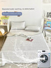 Double-Sided Cotton Bedspread All Year Round Neutral 2025 New Arrival Pure Cotton Dormitory Single Tatami Quilted Bed Sheet Three-Piece Set - Estalios
