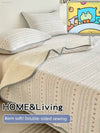 Double-Sided Cotton Bedspread All Year Round Neutral 2025 New Arrival Pure Cotton Dormitory Single Tatami Quilted Bed Sheet Three-Piece Set - Estalios