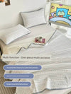 Double-Sided Cotton Bedspread All Year Round Neutral 2025 New Arrival Pure Cotton Dormitory Single Tatami Quilted Bed Sheet Three-Piece Set - Estalios