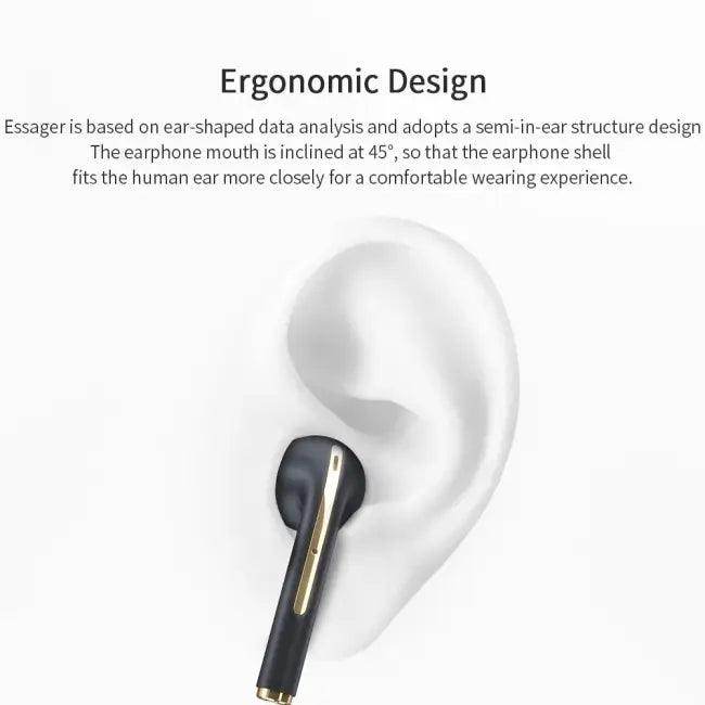 Rock On with White Wireless Earbuds for All-Day Sound - Estalios