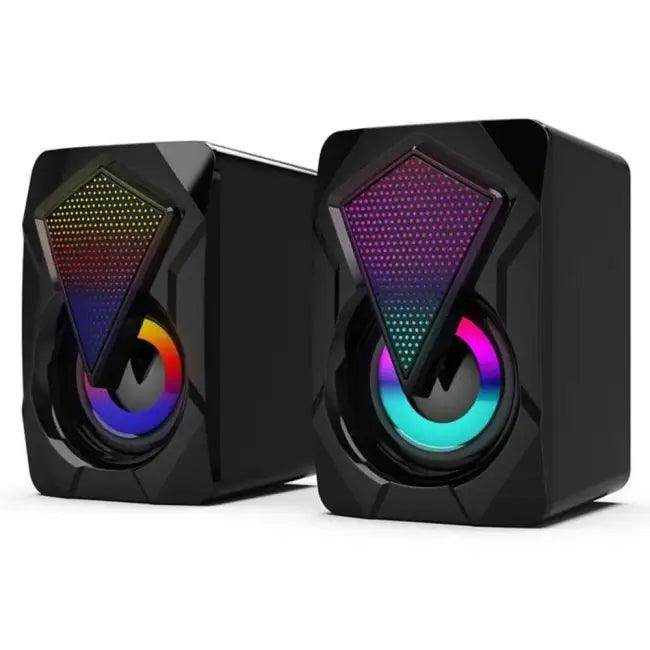 Unleash Epic Sound with Illuminated Gaming Speakers Today - Estalios