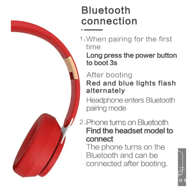 Sleek Black & Gold Over-Ear Wireless Headphones for Ultimate Sound - Estalios