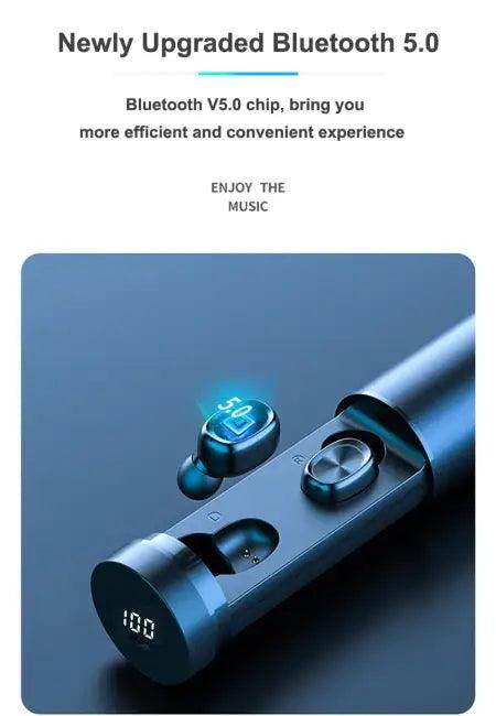 Dragons T8 True Wireless Bluetooth Earbuds with Powerful Sound - Estalios
