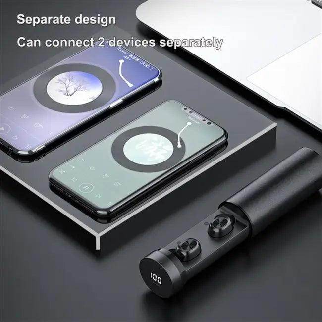 Dragons T8 True Wireless Bluetooth Earbuds with Powerful Sound - Estalios