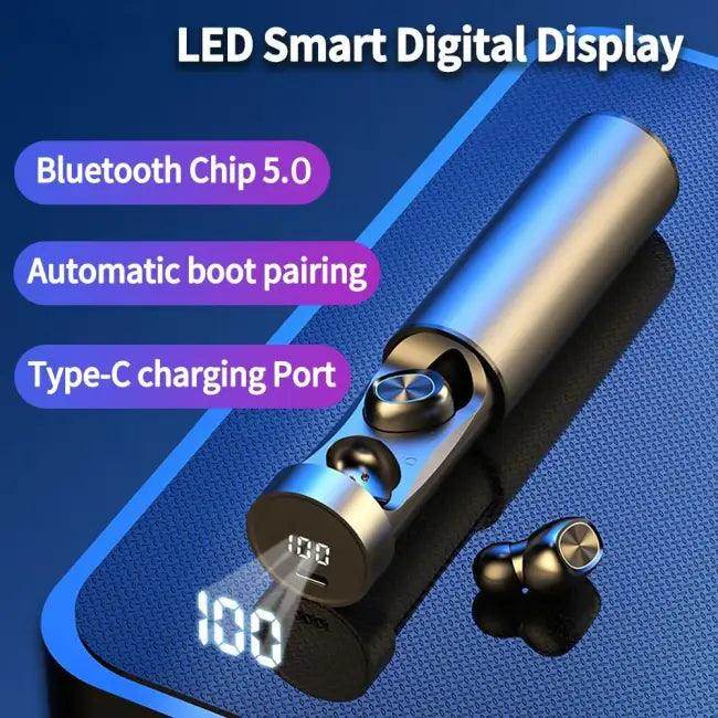 Dragons T8 True Wireless Bluetooth Earbuds with Powerful Sound - Estalios