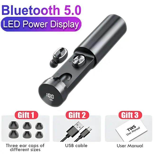 Dragons T8 True Wireless Bluetooth Earbuds with Powerful Sound - Estalios