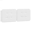 Dreamy White Headboard Cushion Oasis! - Estalios
