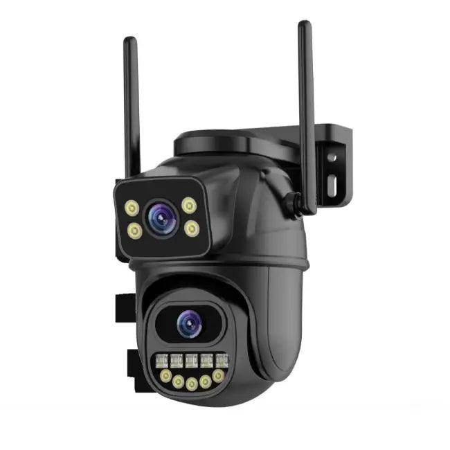 Experience Ultimate Security with Dual Lens Outdoor Camera - Estalios