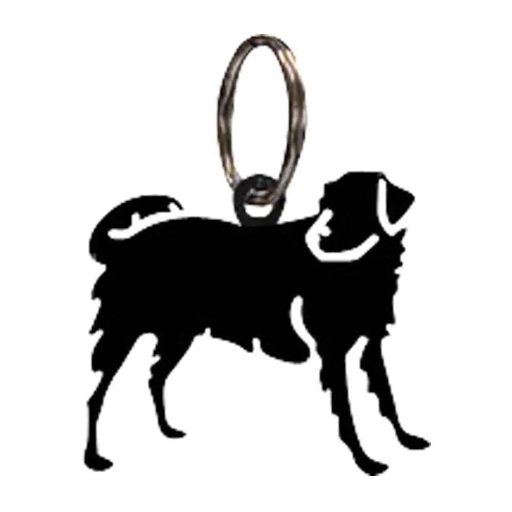 Unleash the Shadow Pup Keychain! Black Dog Silhouette Keychain: Your sleek everyday companion. This keychain is more than just an accessory; it's - Estalios