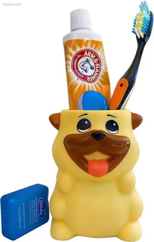 Durable Shark Silicone Kids Toothbrush Holder with Easy - to - Clean Design for Fun Bathroom Organization - EstaliosShop