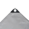 Durable vidaXL Tarpaulin 2.1 oz/ft 13.1'x23' Gray Cover - Estalios