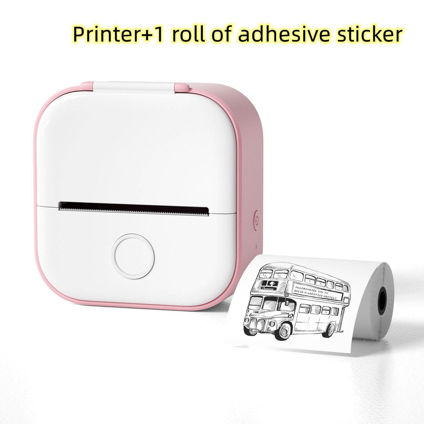 Portable Mini Thermal Label Printer for Home and School - Estalios