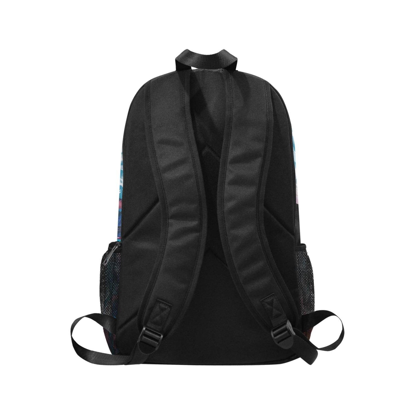 Durable Fabric Backpack with Side Mesh Pockets (1659) - Estalios