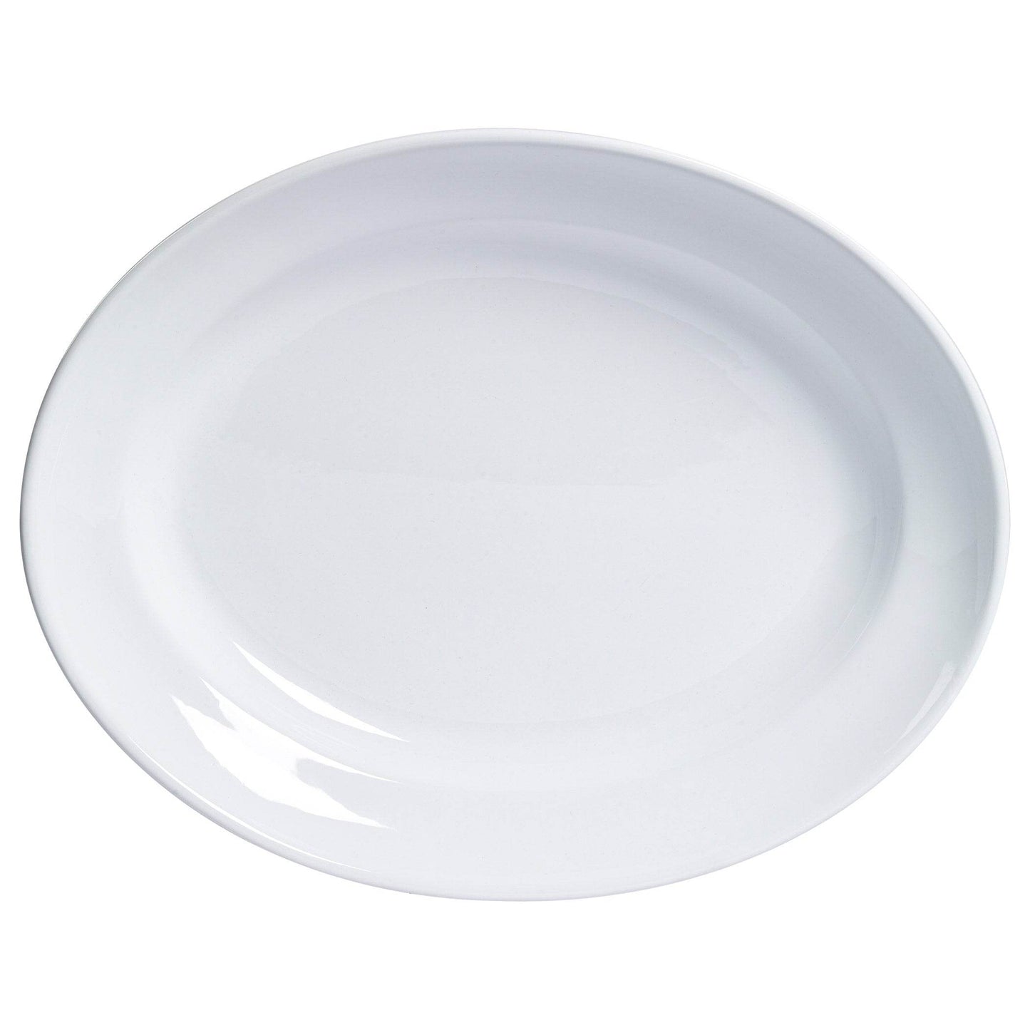 Durable Stoneware Oval Platter for Stylish Serving - Estalios