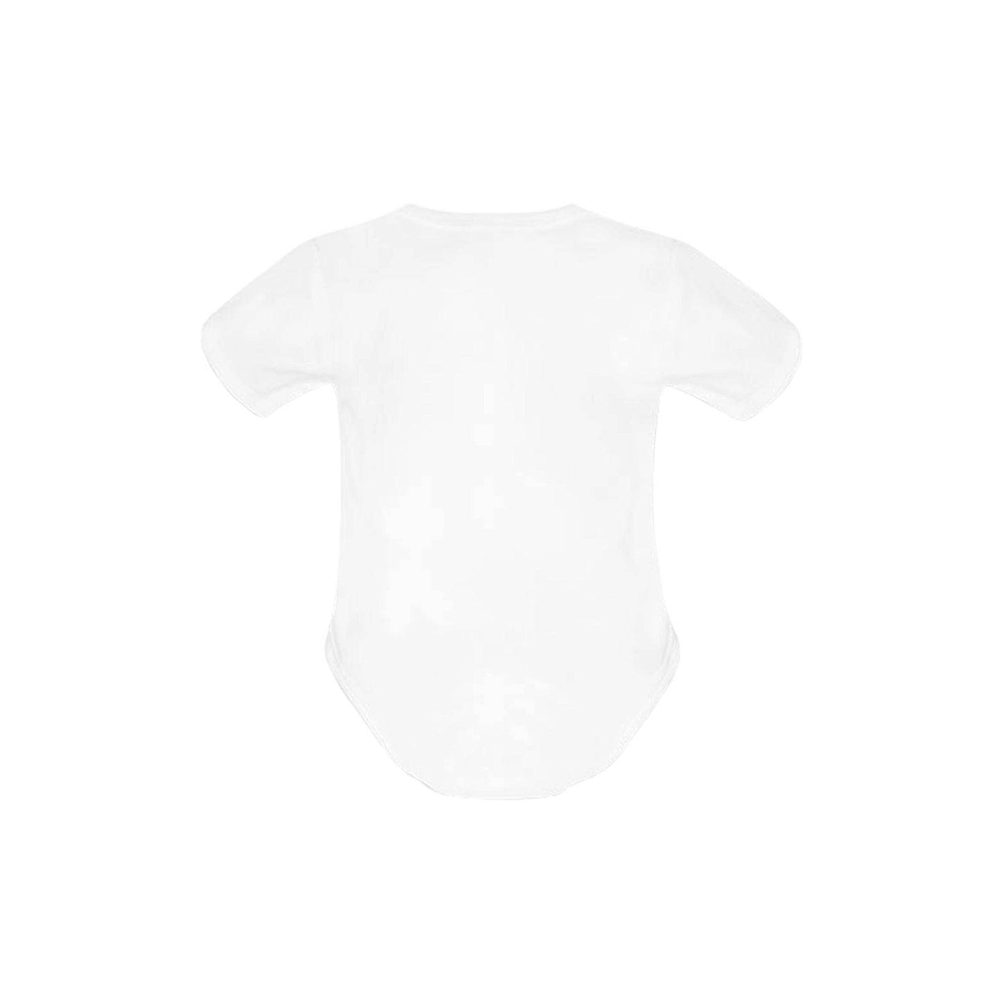 Baby Powder Organic Short Sleeve One Piece Model T28(One Side Printing) - Estalios
